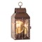 Irvin's Country Tinware Martha's Wall Lantern in Antique Copper